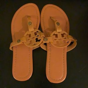 Size 9, Tory Burch sandals, worn multiple times